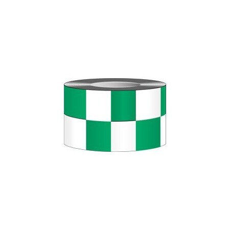 Accuform MARKING TAPE CHECKERBOARD PATTERN 3 in PTM784GNWT PTM784GNWT